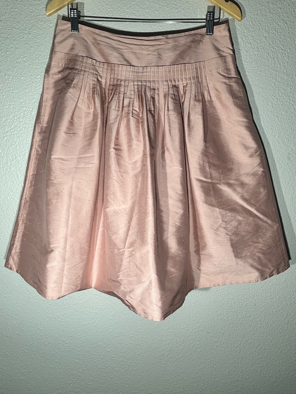 DKNY City Vintage Silk Dupioni Skirt - Picture 7 of 15